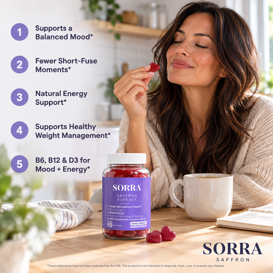SORRA Saffron Gummies